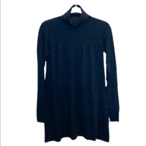 Max Studio Black Turtleneck Sweater Dress